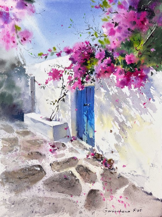 Bougainvillea Door