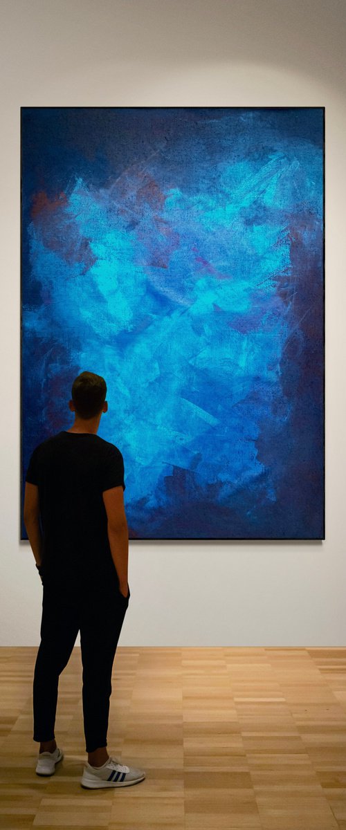 Beyond the blue sea no. 1325 by Anita Kaufmann
