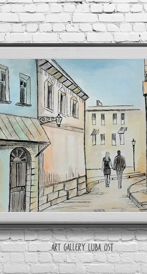 Walk in Italy by Luba Ostroushko