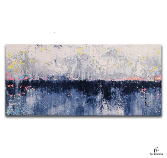 180x80cm. / abstract painting / Abstract 2116