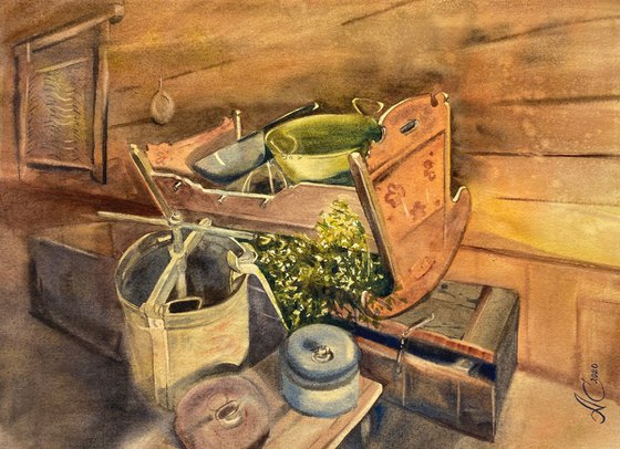 In the old lumber room