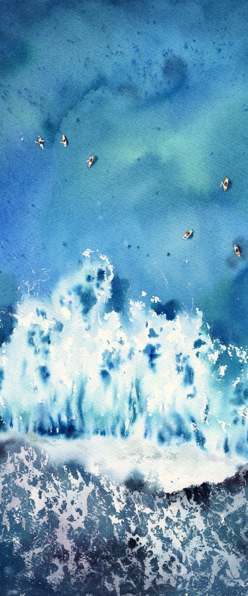 Sea from above #2 by Eugenia Gorbacheva