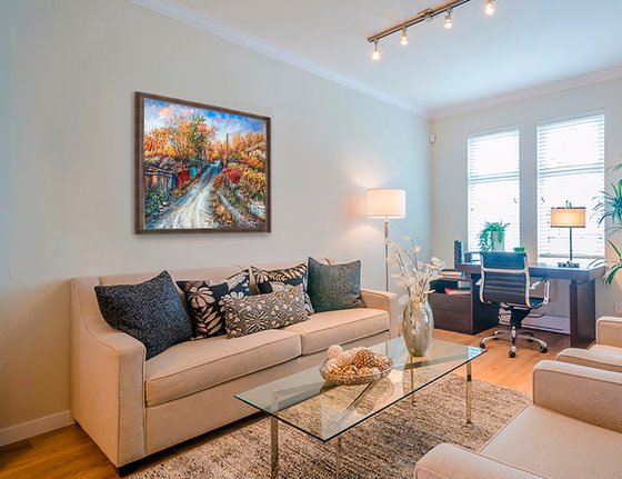 A Beautiful Evening in Malishka Village