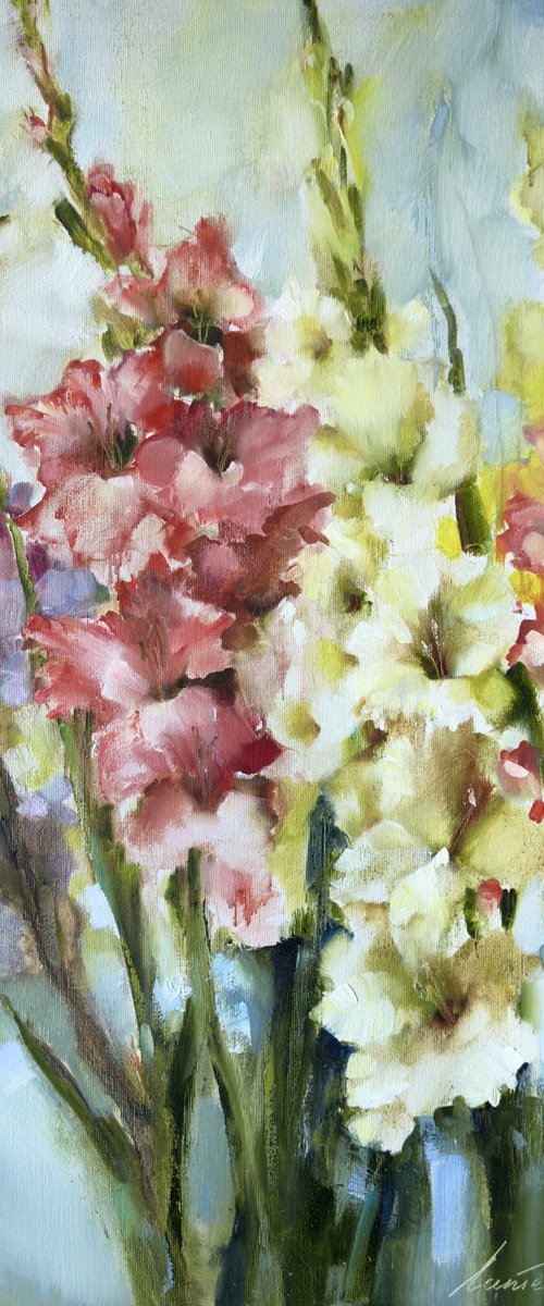 Dance of flowers 1 by Olha Laptieva