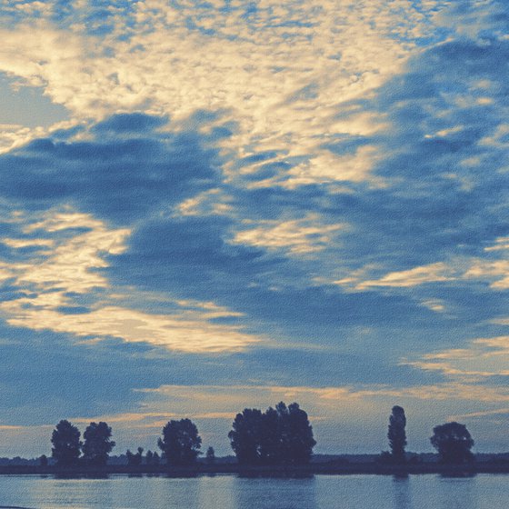 River trip at dawn.