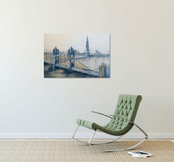 London  - Tower Bridge And The Shard In Morning Light