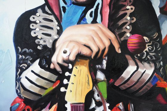 Jimi Hendrix Portrait