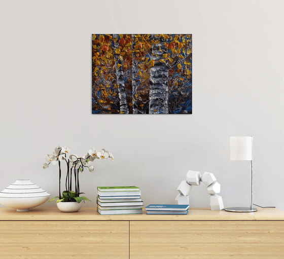 Russet Autumn Birch