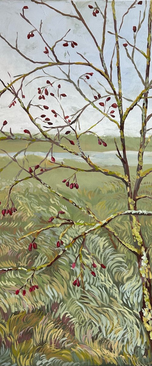 Hawthorn. Autumn by Gabriele Prismantaite