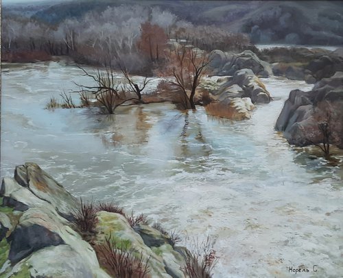River "Southern Bug" by Svetlana Norel