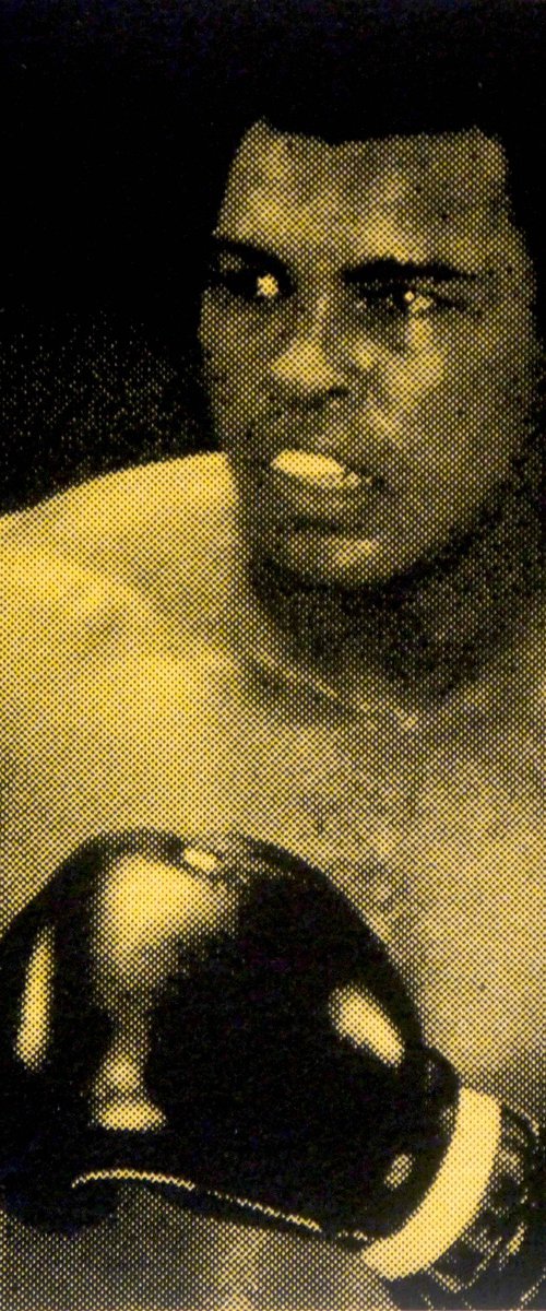 Muhammad Ali-Gold by David Studwell