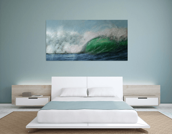 wave4,  72x36 in