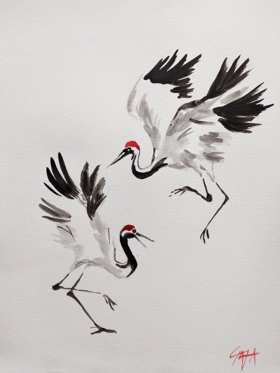 DANCE OF THE CRANES