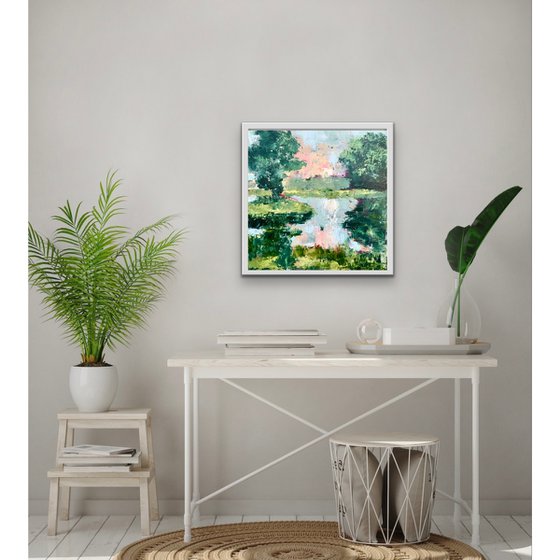 Enchanted Morning at Stourhead Lake