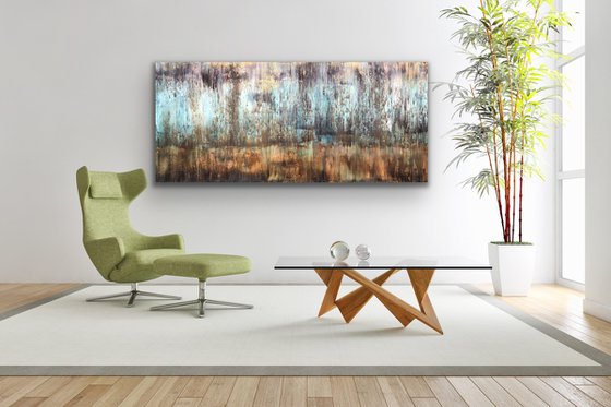 Suspended By Bliss (XL 80x36in)