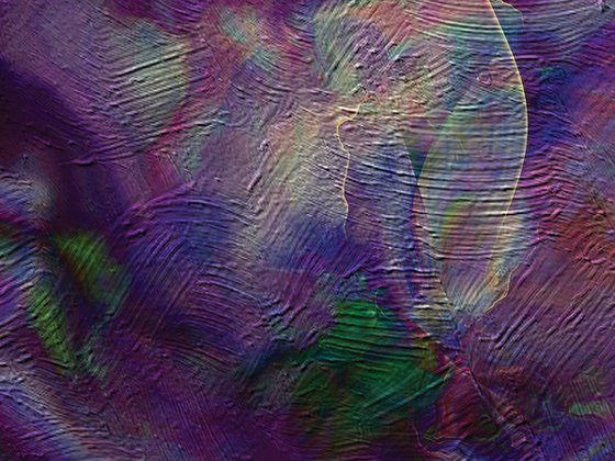 Naturaleza futurística 3/XL large original artwork