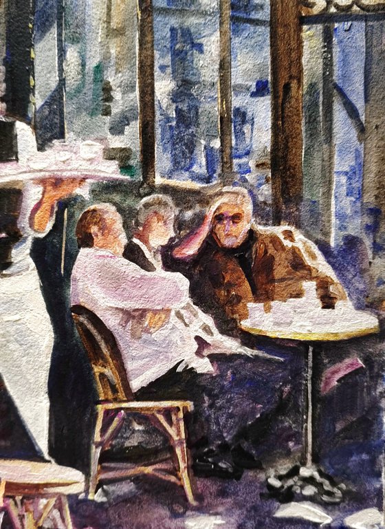 Sunny cafe