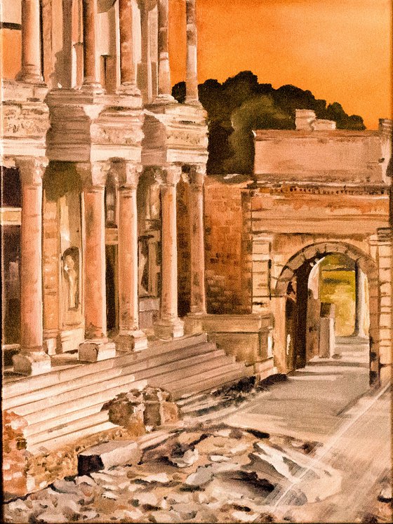 ANCIENT CITY EPHESUS. TURKEY