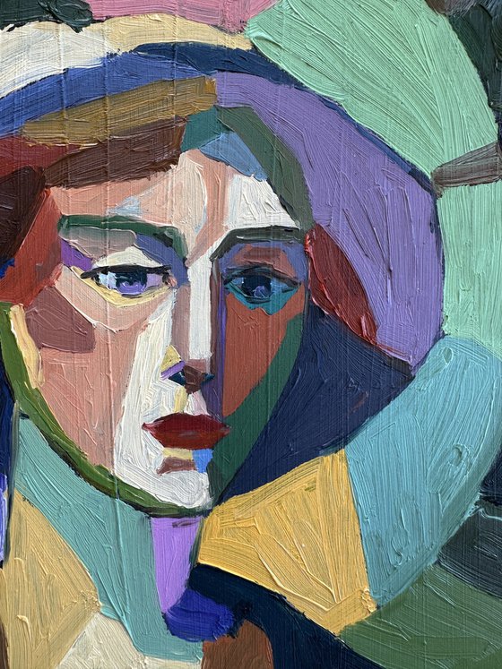 Portrait of a Woman in a Hat
