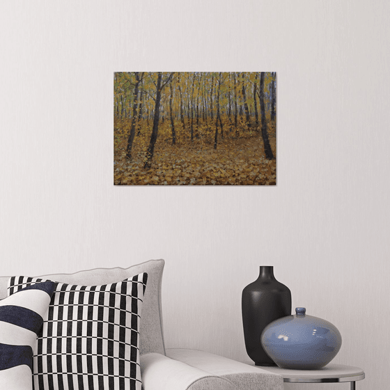 In The Golden Autumn Forest