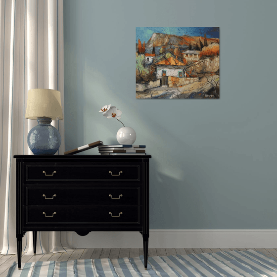 Village Under the Golden Ridge