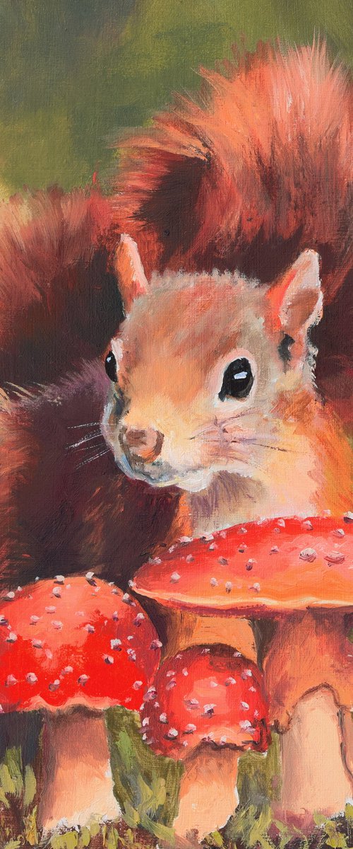 ‘A cute visitor’ by Lucia Verdejo