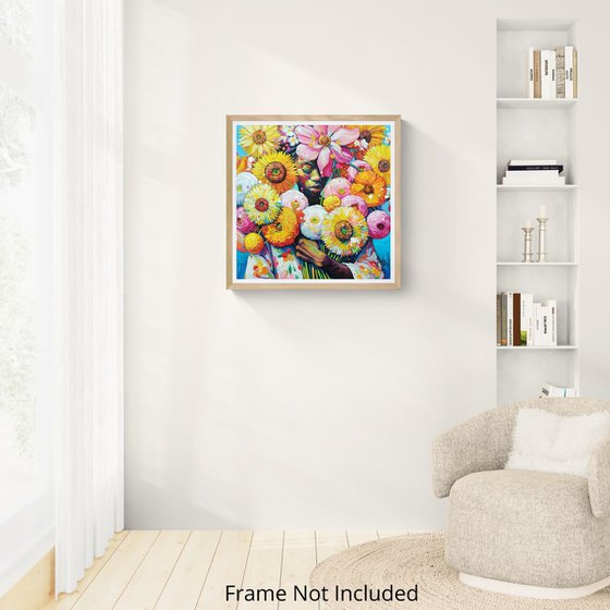 Flower Girl – Floral Portrait