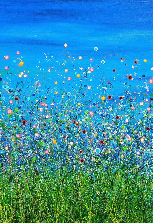 Ocean Sky Meadows #3 by Lucy Moore