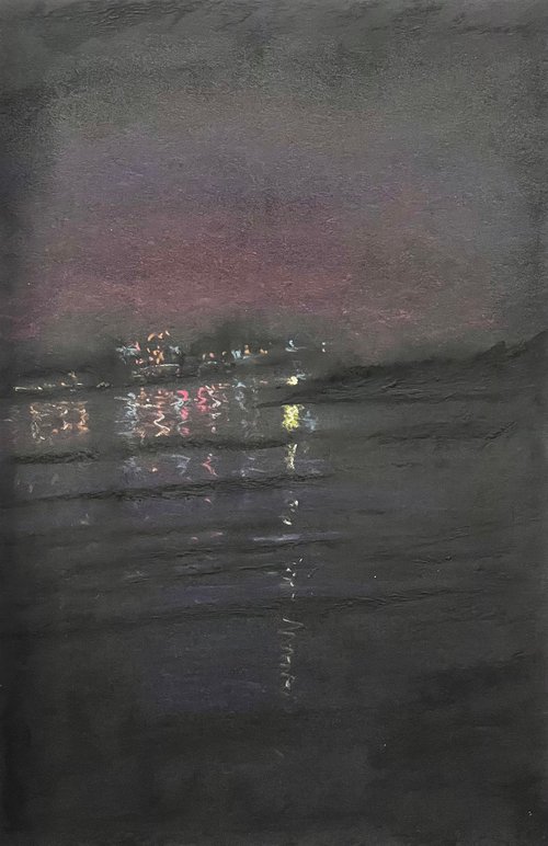 Ida Saou, Evening Reflections on the Lake by David Lloyd
