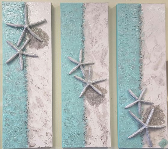Starfish Triptych