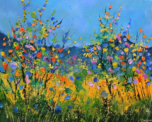 Summer wild flowers   -  6523 by Pol Henry Ledent