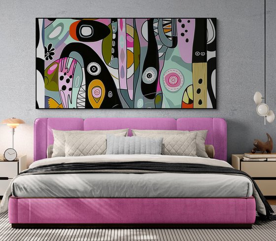 Geometric abstraction #9