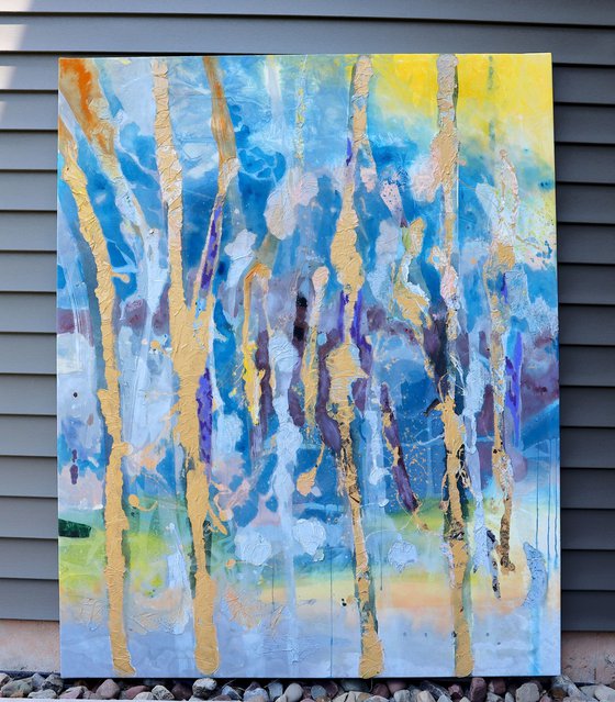 The last leaves - large abstraction