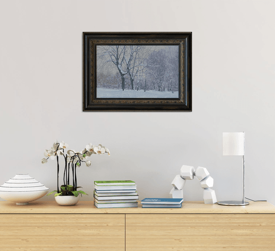 Maple Alley in January