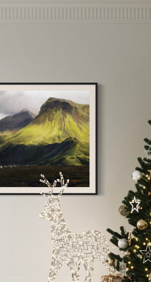 "Iceland" Print by Irina liski