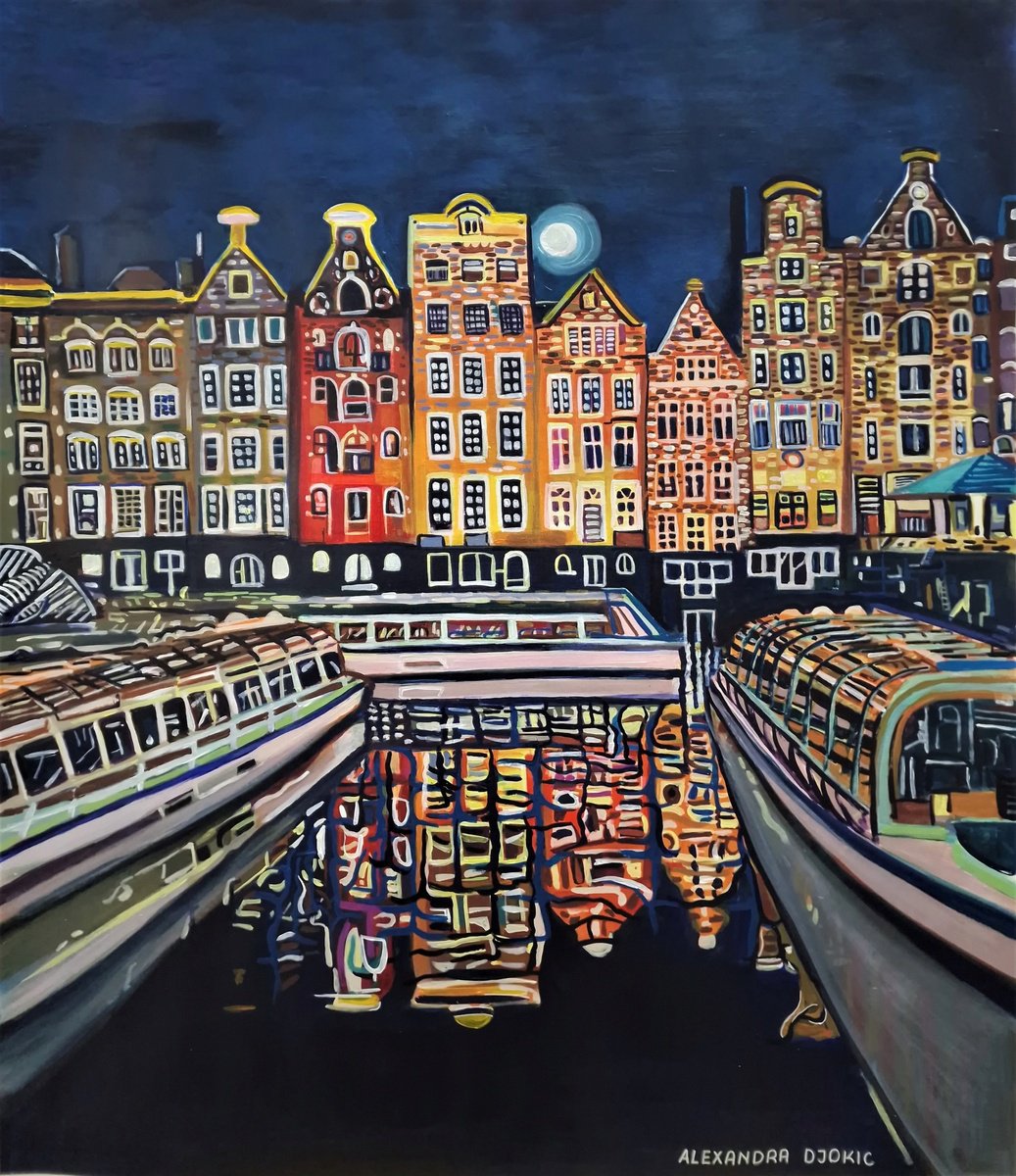 Amsterdam / 80,5 x 70 cm by Alexandra Djokic