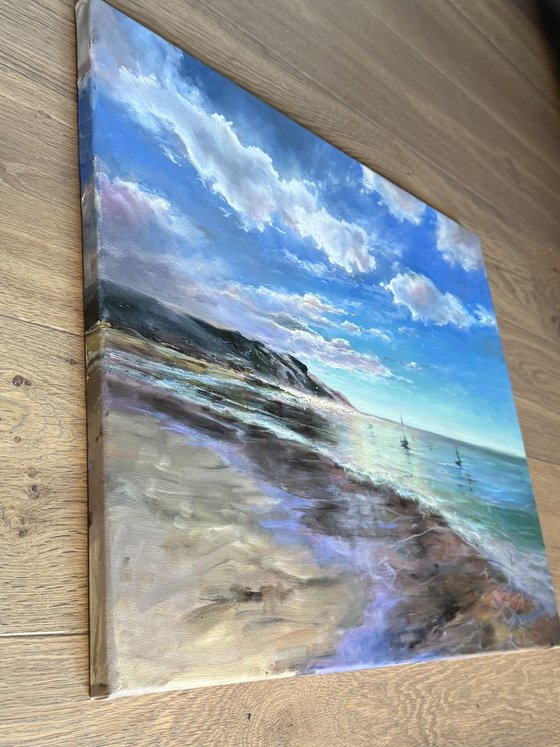 Morning calm by the Sea