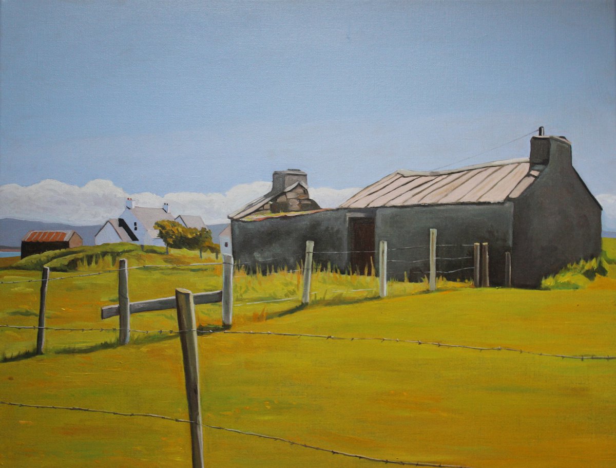 The Old House at Marameelan, Donegal by Emma Cownie