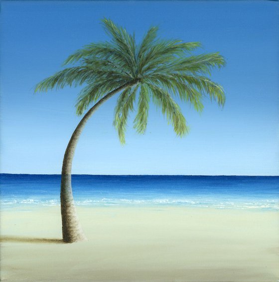 Palm Tree on the Beach