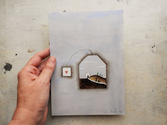 The house inside the tea bag