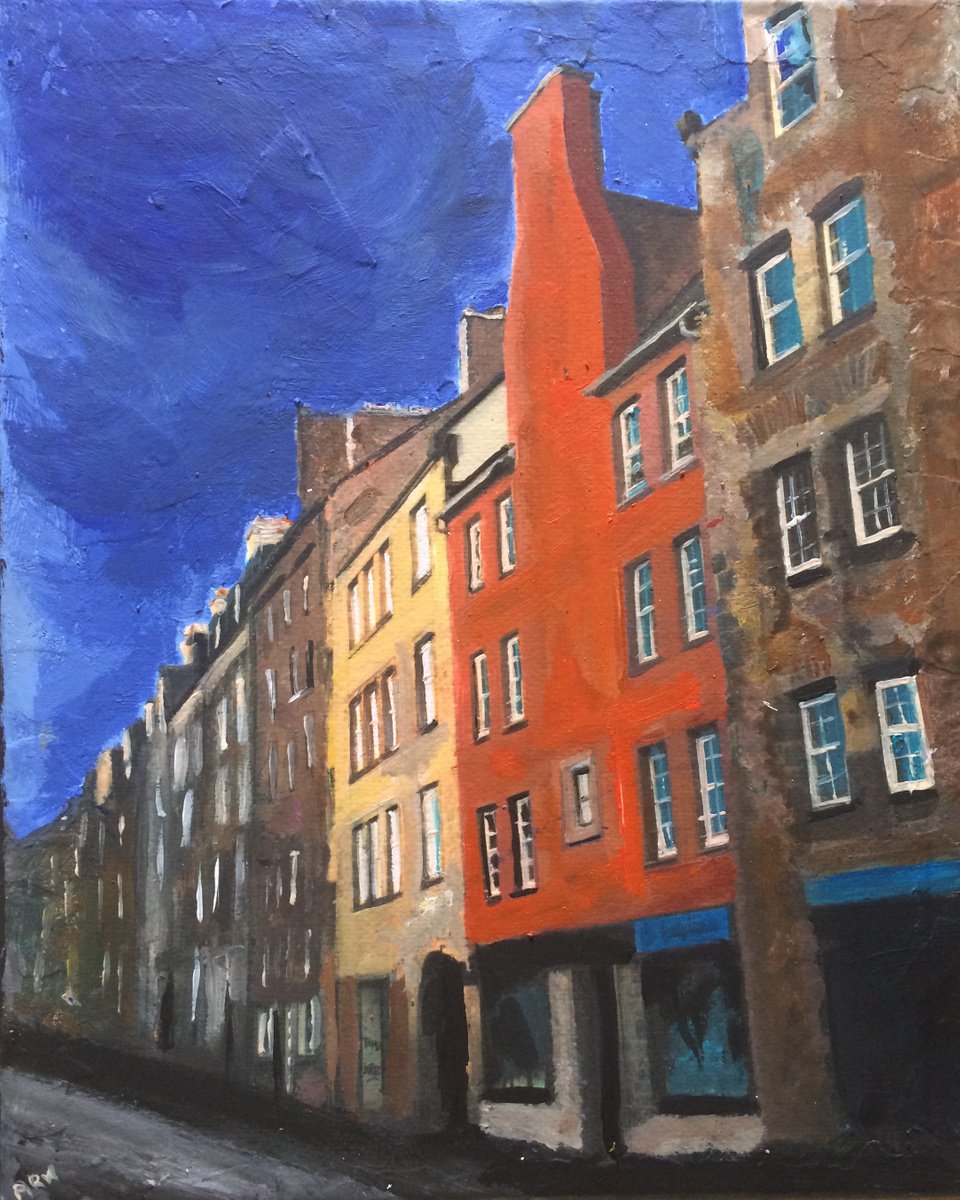 Edinburgh, Royal Mile by Andrew Reid Wildman