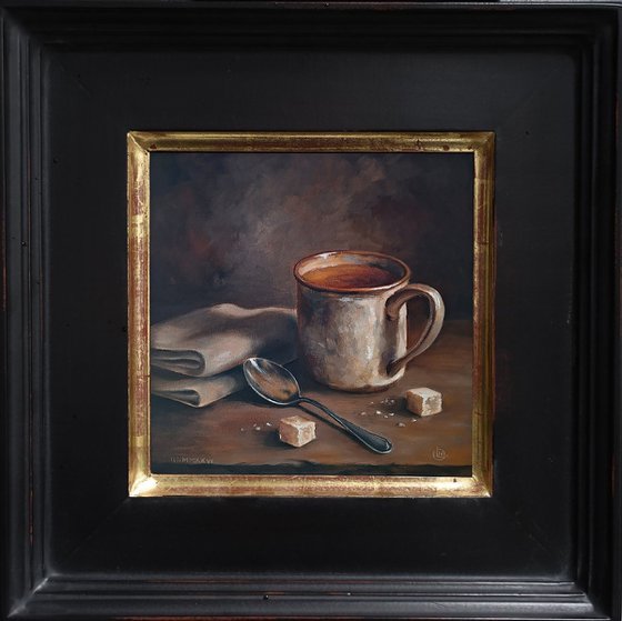 Rustic Tea Still Life Quiet Moment with Tea