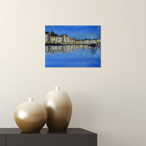 Honfluer Harbour……….