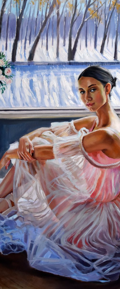 Ballerina: the winter portrait by Serghei Ghetiu