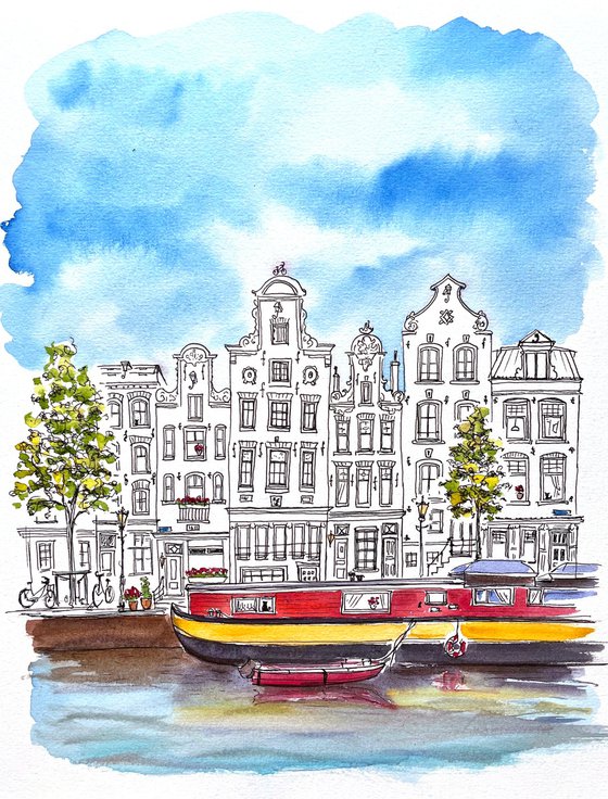 Canal houses, Amsterdam