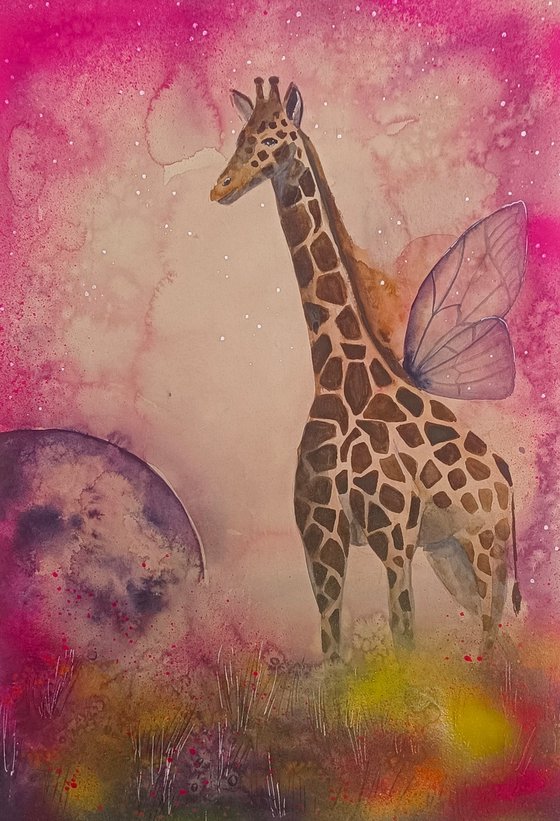 Whimsical Giraffe