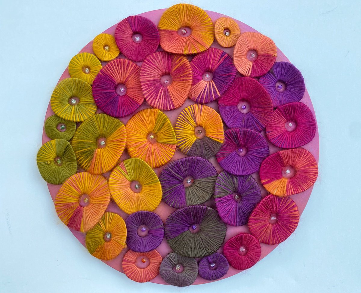 Impressionistic Relief , Little Lives- 4 By Swapna Namboodiri, 20 X 20, Artwork For Sale On Artfinder