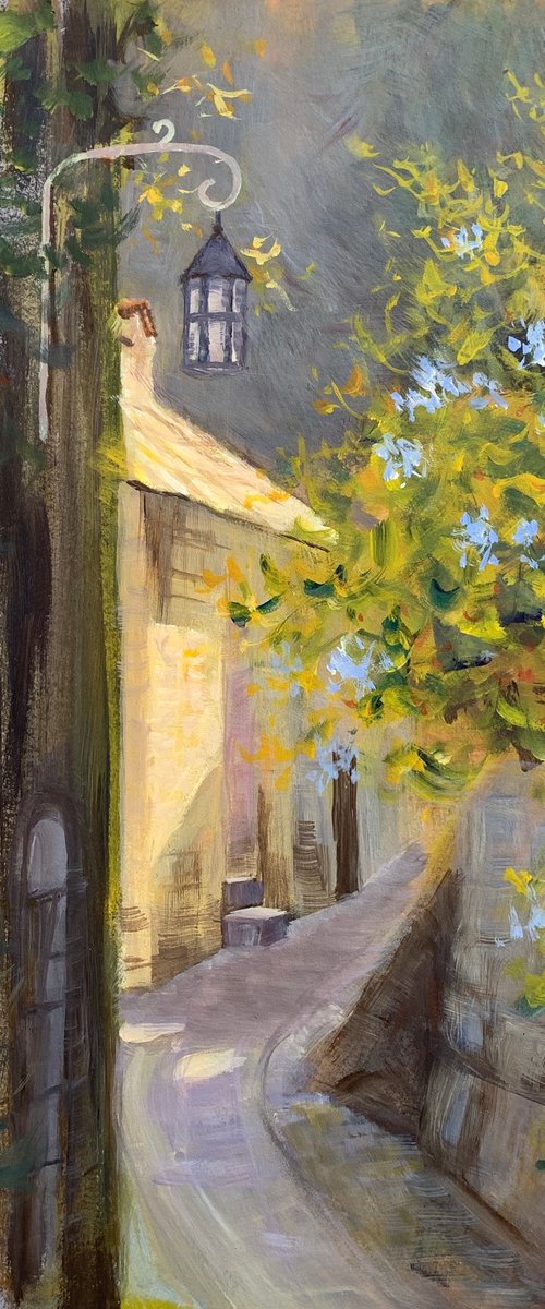 Small lane in Côte d'Azur by Shelly Du