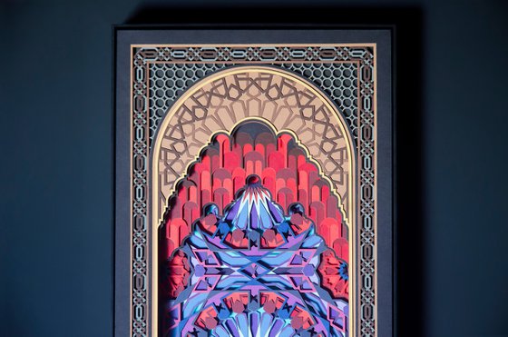 AN ALADDIN'S CAVE - Arabian Nights Paper Sculpture