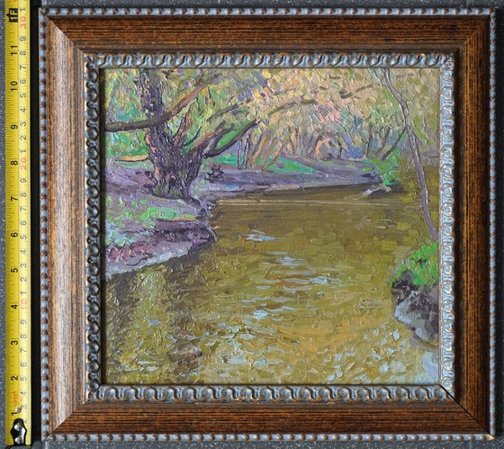 The Ponomarka River in April